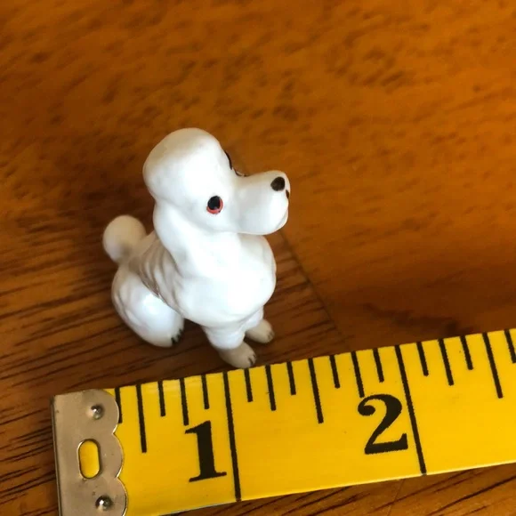 Miniature Ceramic Dog Figurines Collection—lot of 7 - Picture 3 of 16